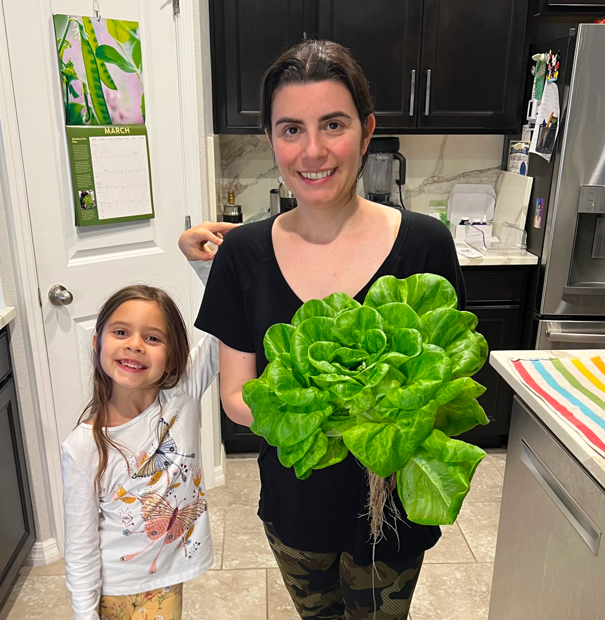 Theresa's lettuce bouquet